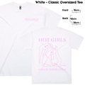 Hot girls check their girls oversized tee